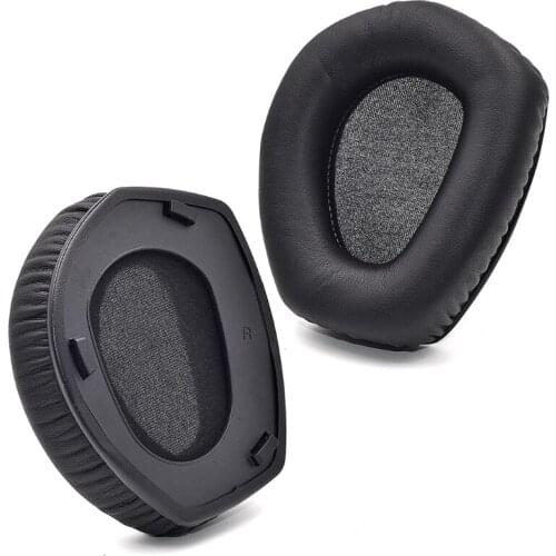 1Pair Leather Ear Pads Ear Cushion Cover Earpads for -Sennheiser HDR RS165 RS175 RS185 RS195 Headphones Accessories