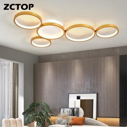 New LED Ceiling Lights Home Indoor Lighting Bedroom Living Dining Room Study Room Decor Lustre Lamparas Chandeliers Lamp AC 110V
