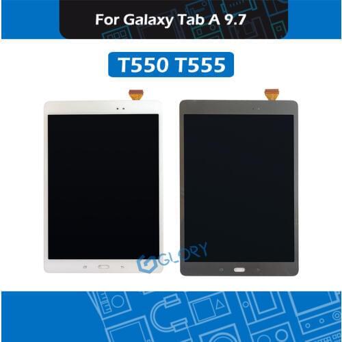 New T550 T555 LCD Screen Assembly For Samsung Galaxy Tab A 9.7 SM-T550 T555 Display Assembly Replacement