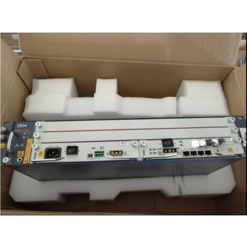 Original Optical Line Terminal Equipment ZTE ZXA10 C320 Gigabit OLT with 2*SXMA card, (DC Power)+GTGH 16 Gpon ports SFP C