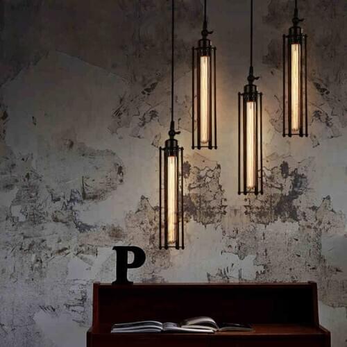 Industrial Pendant Light Vintage pendant Lamp Retro handing lamp American restaurant Living room dining room decoration ZM901