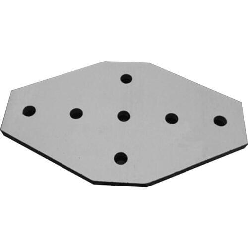 Corner Angle Bracket 1pcs 7 hole Cross type 2020/3030/4040/4545 Joint Board Plate Connection for Aluminum Profile