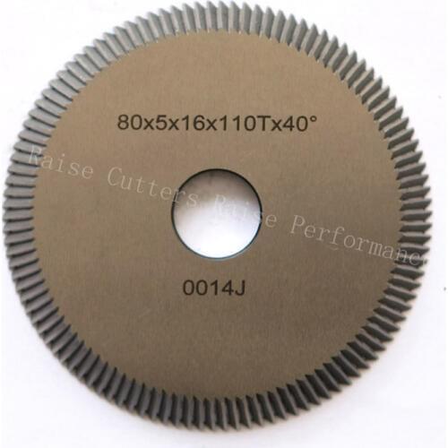 0014J milling cutter WENXING 100G2 key machines left cutter 16mm HSS hole angle cutter for Key blank cutting [one piece]