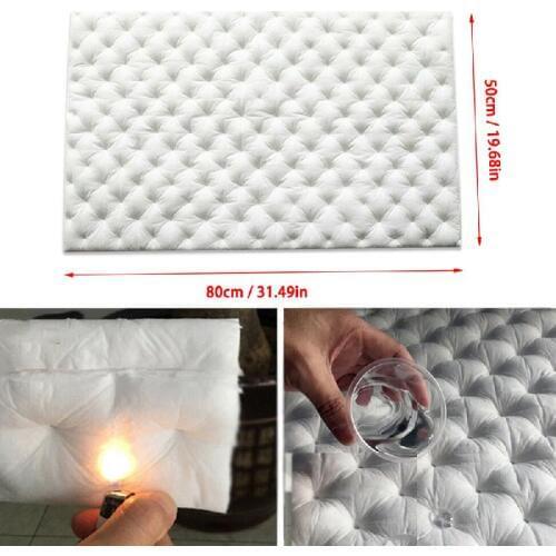 1pcs Auto Sound Proof Heat Insulation Cotton Noise Control Waterproof 32"X20" 80x50cm Car Door Trunk Hood KTV Bar Ceiling Wall