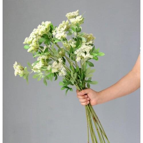 1 Pcs Artificial Flowers Eco-friendly Long Lasting Plastic Delicately Cut Fake Plants for Home Artificial Flowers