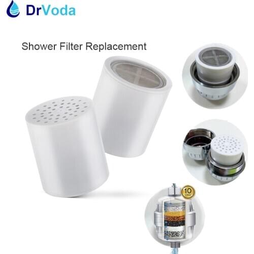 10 Stages Purification Shower Filter Softner Cartridges Replacement Reduce Chlorine Spa Water Filter Purifier for Home Bathroom