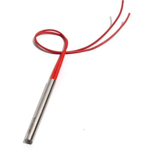 10PCS 9.5mm 98~115mm 201 Stainless Steel Cartridge Heater 230W/250W/260W/270W Cylindrical Electric Heating Tube