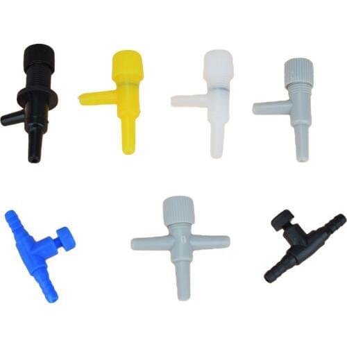 10PCS Fish Tank Oxygen Pump Regulating Valve 4mm Gas Pipe Universal Aeration Volume Aquarium Air Conditioning Valve