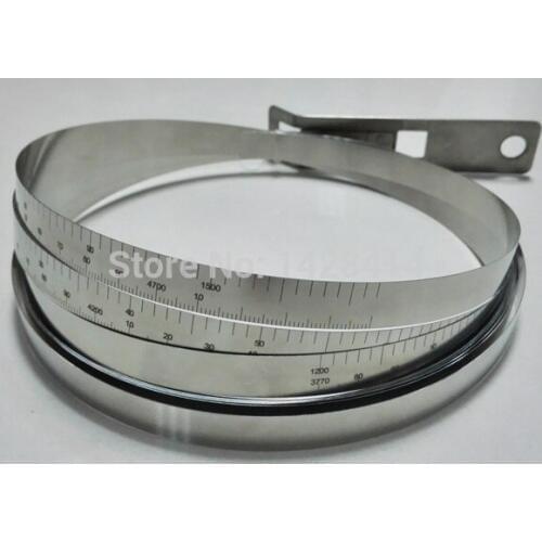 1885-2827mm Stainless Steel Precision Circumference Tape/Ruler and Diameter ruler Periphery Taper Circumference Taper PI Taper