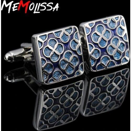 Promotion!!! Shirt Cufflinks for Mens Luxury Quality Brand cuff button de manchette Colorful cuff links Men Jewelry