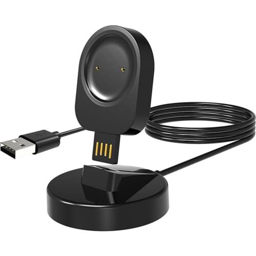 Wireless Fast Charger Base For Amazfit GTS2 T-REX Pro Smart Watch USB Charging Cable Lines Power Supply Adapter Watch Accessori