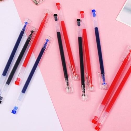Large-capacity needle gel pen 0.5mm carbon signature pen special office culture and education prize supplies student stationery