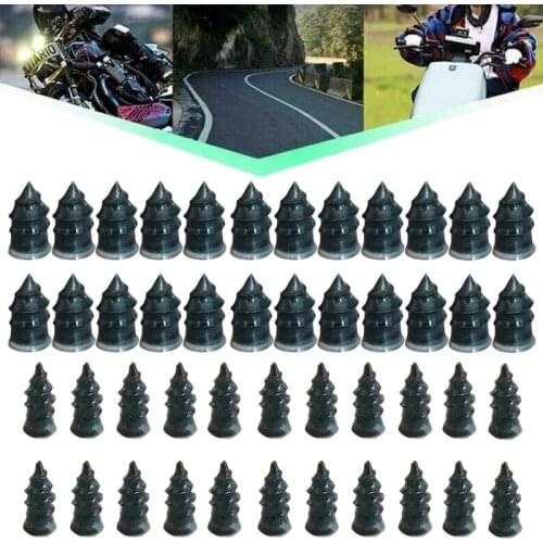 Vacuum Tyre Repair Nail For Motorcycle Tubeless Tyre Repair Rubber Nails Self-tire Repair Tire Film Nail Size S/L Dropshipping