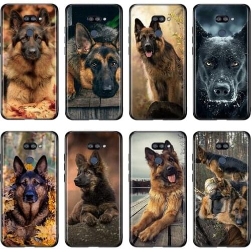 German Shepherd Dog For LG K22 K71 K61 K51S K41S K30 K20 2019 Q60 V60 V50 V40 V35 V30 G8 G8S G8X ThinQ Phone Case