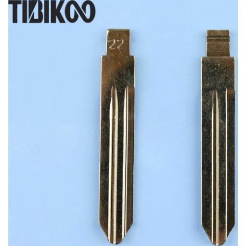 NO.22 Replacement Key Blade for Nissan Livina Tiida SYLPHY TEANA Side Groove