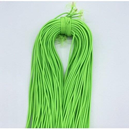 New 5 Yards/lot 2.0 2.5mm Hight-Elastic Bands Spool Sewing Band Round Elastic Cord Diy Handmade Sewing Materials #05