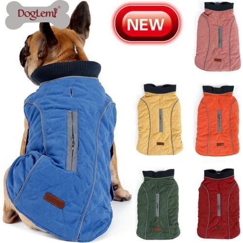 Pet Dog apparel Puppy Vest Jacket Chihuahua Clothing Winter Warm Dog Clothes Coat For Small Medium Large Dogs 6 Colors XS-3XL