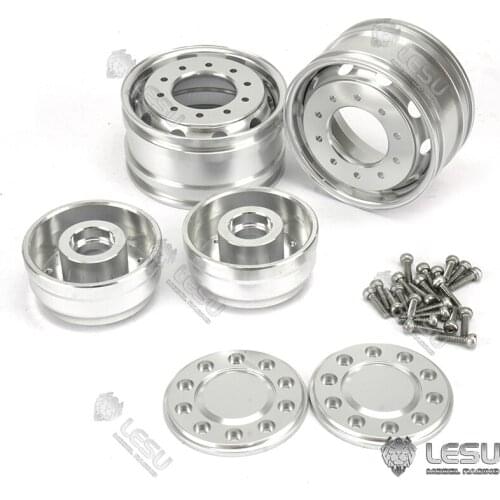 LESU Front Metal Wheel Hub for 1/14 Tamiya RC Truck Scania Benz Remote Control Dumper Electric Tractor Car Model TH10253-SMT3