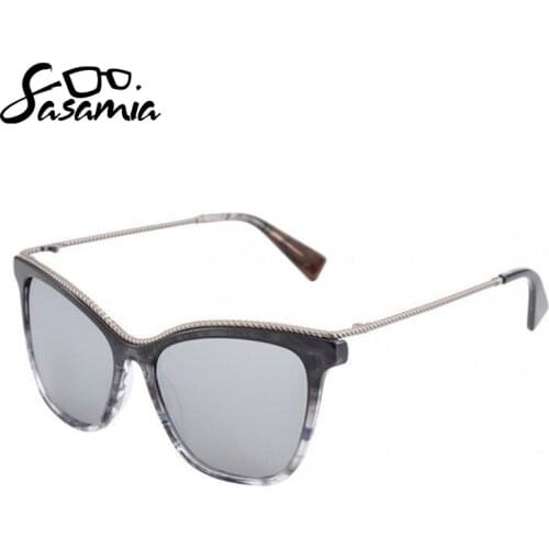 SASAMIA Womens Cat Eye Sunglasses