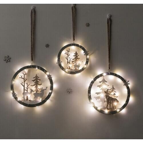 Nordic deer wall decoration wall decoration girl heart bedside room layout indoor wall Pendant bedroom decor