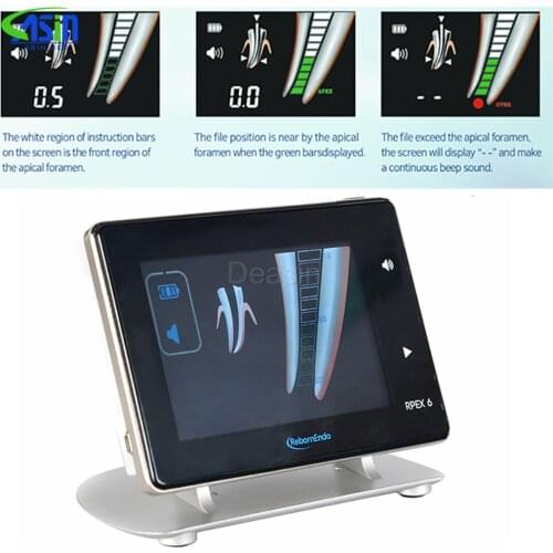 Dental Apex Locator Endodontic 4.5′ LCD Root Canal Touch Screen Low Speed Dental Material Tool