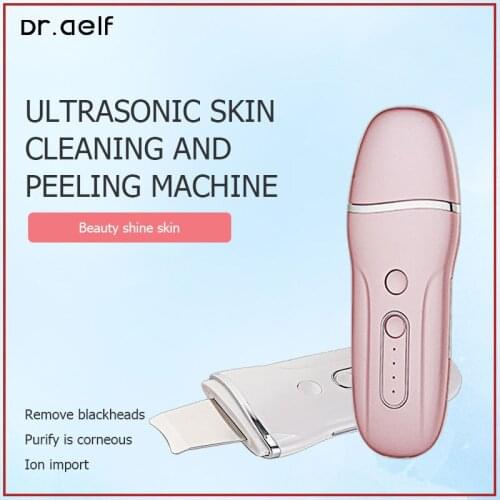 Dr.aelf Ultrasonic Skin Scrubber Facial Skin Scrubber Remove Dirt Blackhead Reduce Wrinkles and spots Facial Whitening Lifting