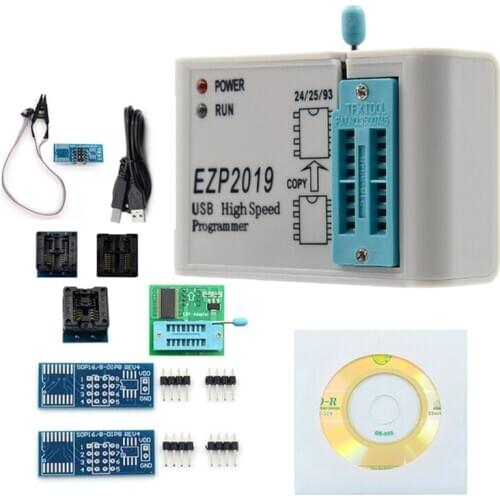 EZP2019 High Speed USB SPI Programmer Better than EZP2013 EZP2010 2011Support 24 25 93 EEPROM Flash Bios