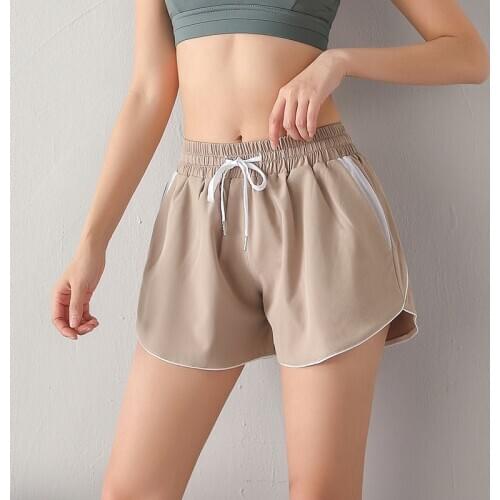 Womens Fitness Shorts Running Tights Short Womens Gym Cool Sport Short Running Ladies Yoga Quick Dry Sportswear Gym Short