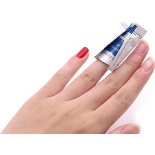 100pcs Nail Polish Remover Wraps Gel Nail Polish Easy Soak Off Remover Manicure Nail Art Cleaner Nails Remover Tools