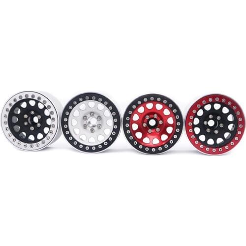 4pcs 1/10 RC Rock Crawler Aluminum Alloy 2.2 Wheel Rims for Axial SCX10 RR10 Wraith 90048 90018 Traxxas TRX4