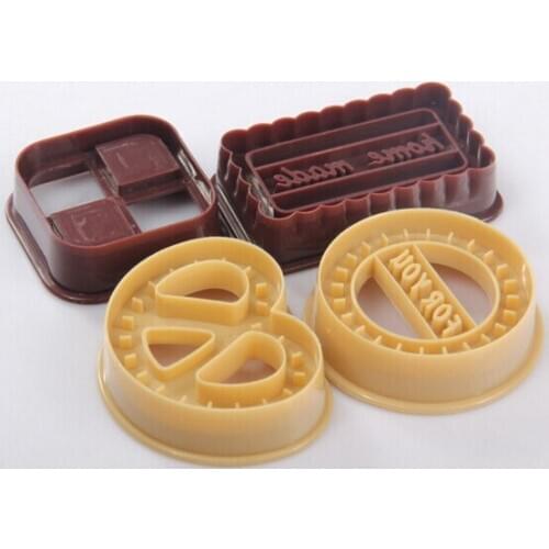 4pcs/lot Cake Mold Tool Chocolate Cake Muffin Cookies Liners Baking Cup Mold Ice Tray Fondant Cake Mold N1079