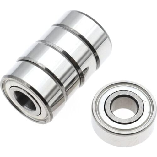 50pcs Free shipping 604ZZ 4x12x4mm miniature deep groove ball bearing 4*12*4mm