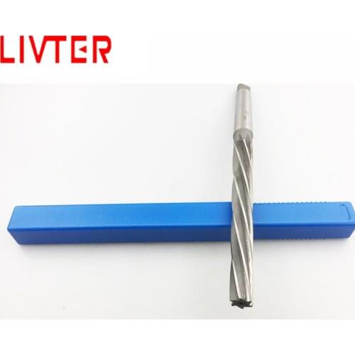 LIVTER Taper reamer 1:50 High speed steel reamer Taper shank machine reamer 1:50 gauge 16 20 25 30 40
