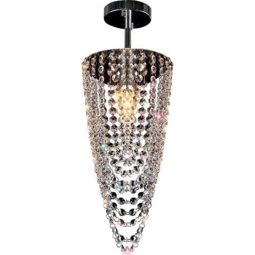 BDBQBL Bullet Jewellery Pendant Lights AC90-260V E27 American Tassels Pendant Lamp Country Bedroom Coffee Bar LED Hanglamp