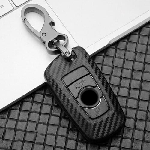 2019 New Carbon car key cover key case For BMW 1 2 3 4 5 6 7 Series X1 X3 X4 X5 X6 F30 F34 F10 F07 F20 G30 F15 F16 E34 E90 E60