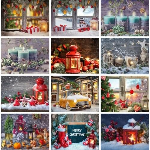 Huacan Diamond Painting Kit Christmas DIY Diamond Embroidery Cross Stitch Wax Mosaic Sale Decor For Home