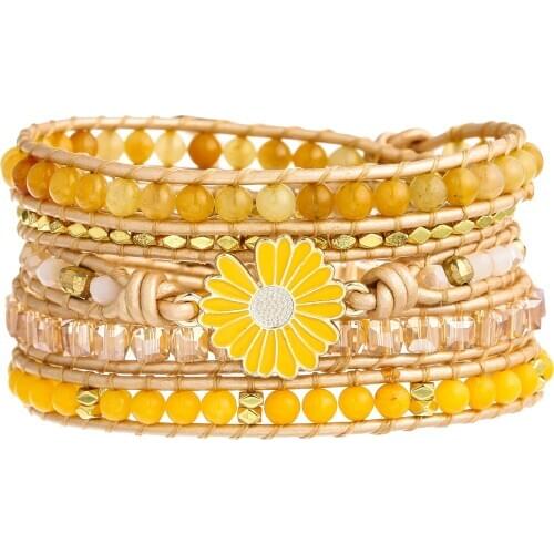 IUNIQUEEN Yellow Bracelets