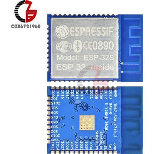 ESP32S ESP-32S Wifi Bluetooth Combo Module Antenna Switch RF Balun Receiver Power Amplifier Filter IOT Development Programming