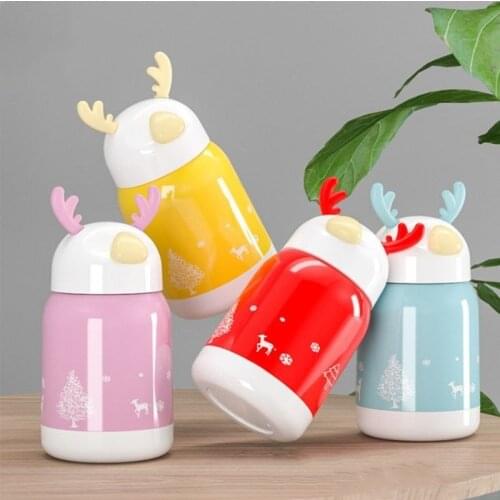 Creative Fawn Water Cup Cute Cartoon Childrens Glass Small Gift Gift