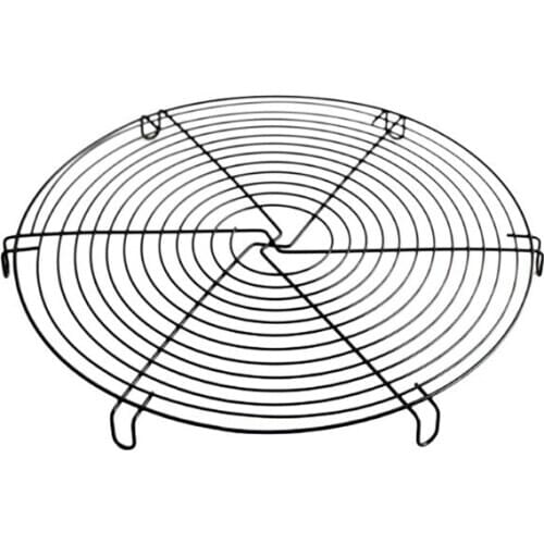 12 Inch Round Steamer Rack Biscuit Bread Cake Cooling Rack Wire Steamer Kettle Rack Holder Kitchen Baking Tools Random Color