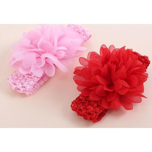 Cute baby hair accessories girls headband flower baby lace headbands for girls baby girl bows baby hair 0 infant headbands