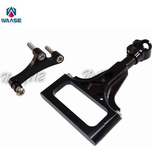 Waase Motorcycle CNC Steering Stabilizer Damper Mounting Bracket For Kawasaki Z750 Z1000 2003 2004 2005 2006 2007 2008 2009