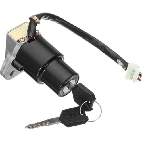 Motorcycle Ignition Switch Lock Assembly 3-Pin With Keys Fit For Yamaha DT 125 R/TZR 250/XT 350/XT 600
