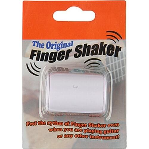 New 1 Pc Plastic Finger Shaker for Ukulele Guitar Band Accompaniment