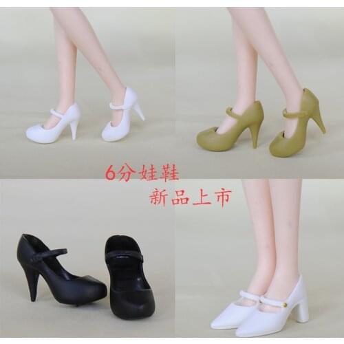 New Arrival1 Pair Blyth Licca Jenney Shoes Doll 1/6 High-heeled Doll Shoes for Icy Blyth, Azone Dolls Accessories