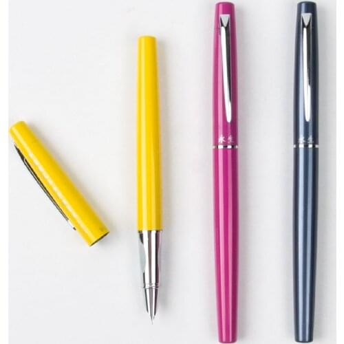 Promo Luxury metal Fountain Pen Creative Unique 0.38mm EF Nib Business Office Gift Financial Ink Pens with An Original Gift Box
