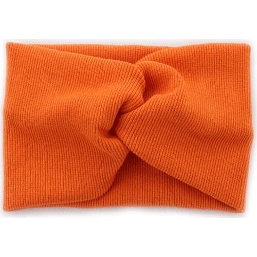 2020 New Cross hair band knitting Wool Headband European And American Retro Hair Accessories