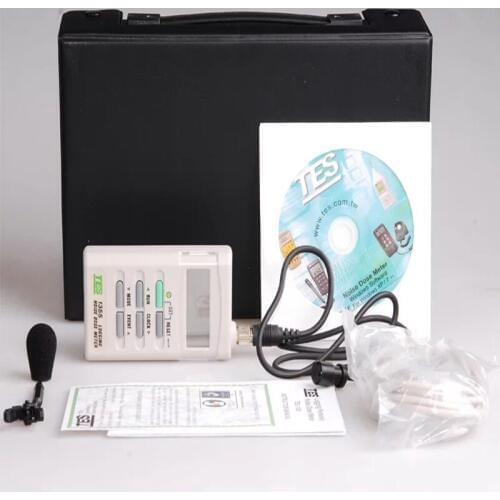 Professional Sound Level Tester TES1355 RS-232 Datalogging Noise Dose Meter