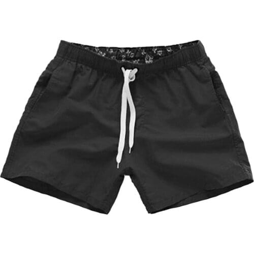 Sports Shorts shorts Fast Dry Trunks Casual Solid Color Summer Beach Shorts Pants Men Drawstring Swimming Trunks Beach Shorts