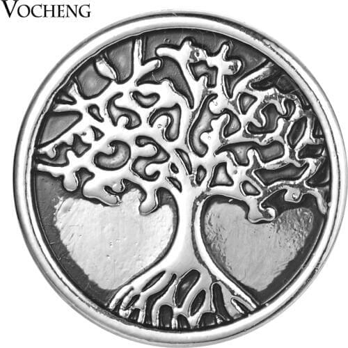 Vocheng Ginger Snap Charms Vintage Tree Snap Button Jewelry 18mm Vn-1851